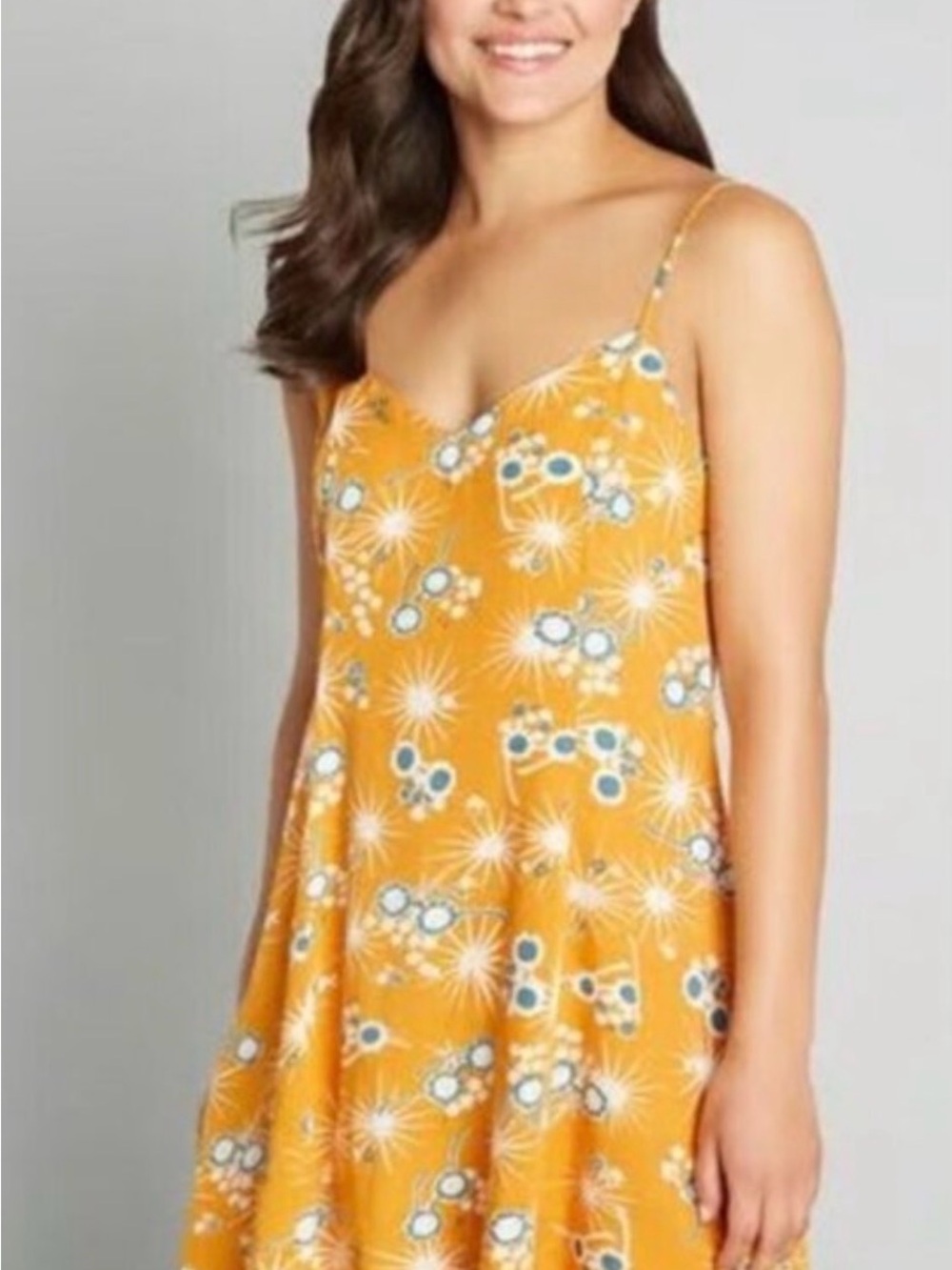 ModCloth On Cloud Nineties Shift Dress XS NWT